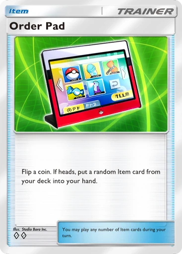 Order Pad