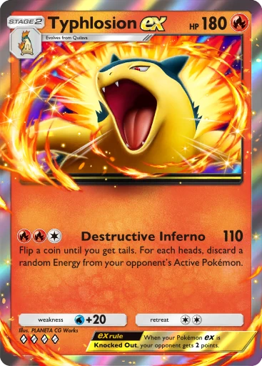 Typhlosion EX